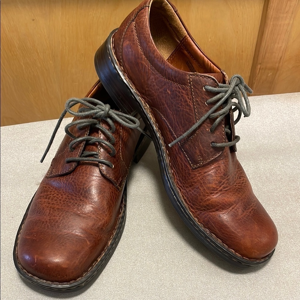 Born | Handcrafted Footwear | Hutchins II |Brown |Leather | Oxfords | Size 10/44